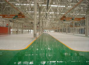 自流平镘面型环氧地坪